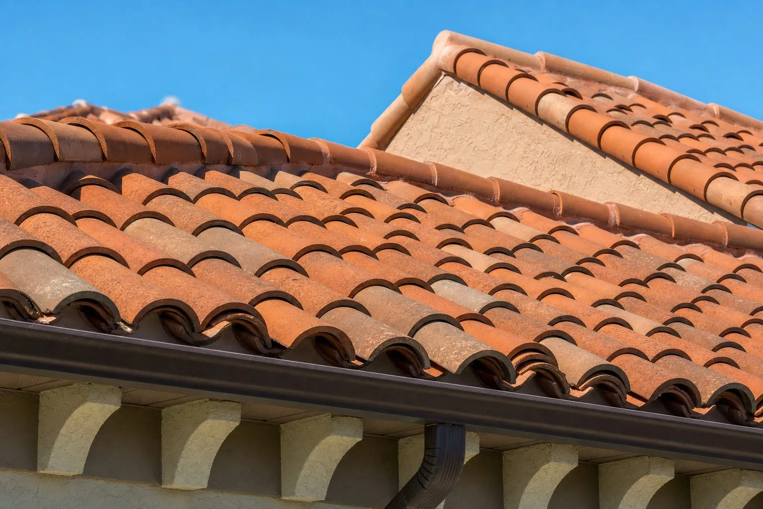 Tile roofing