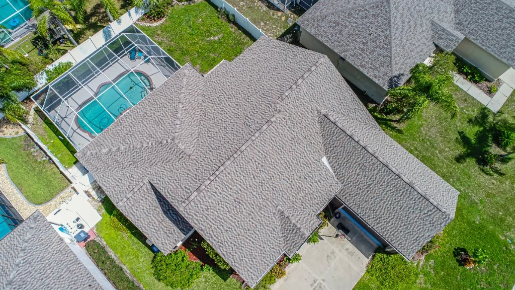 Stronghold Roofing completed a brown shingle roof in Bradenton, FL.