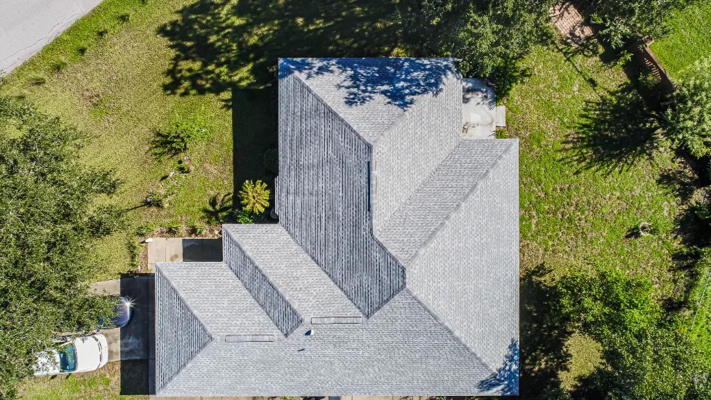 Stronghold Roofing installed a gray shingle roof in Lakeland, FL.