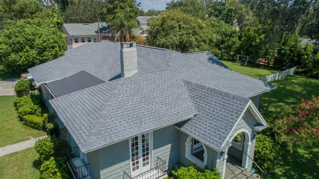 Stronghold Roofing completed a gray shingle roof in Venice, FL.