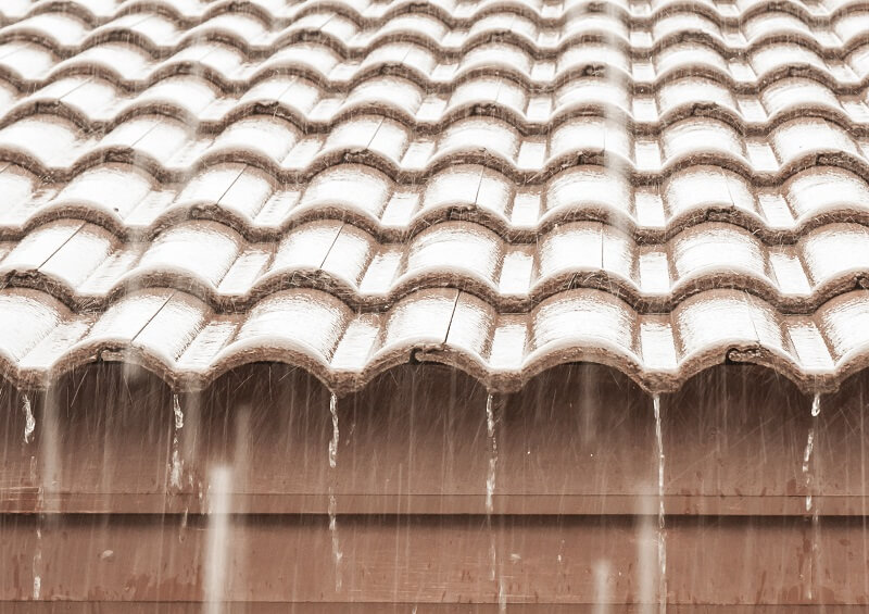 Roofing and raining