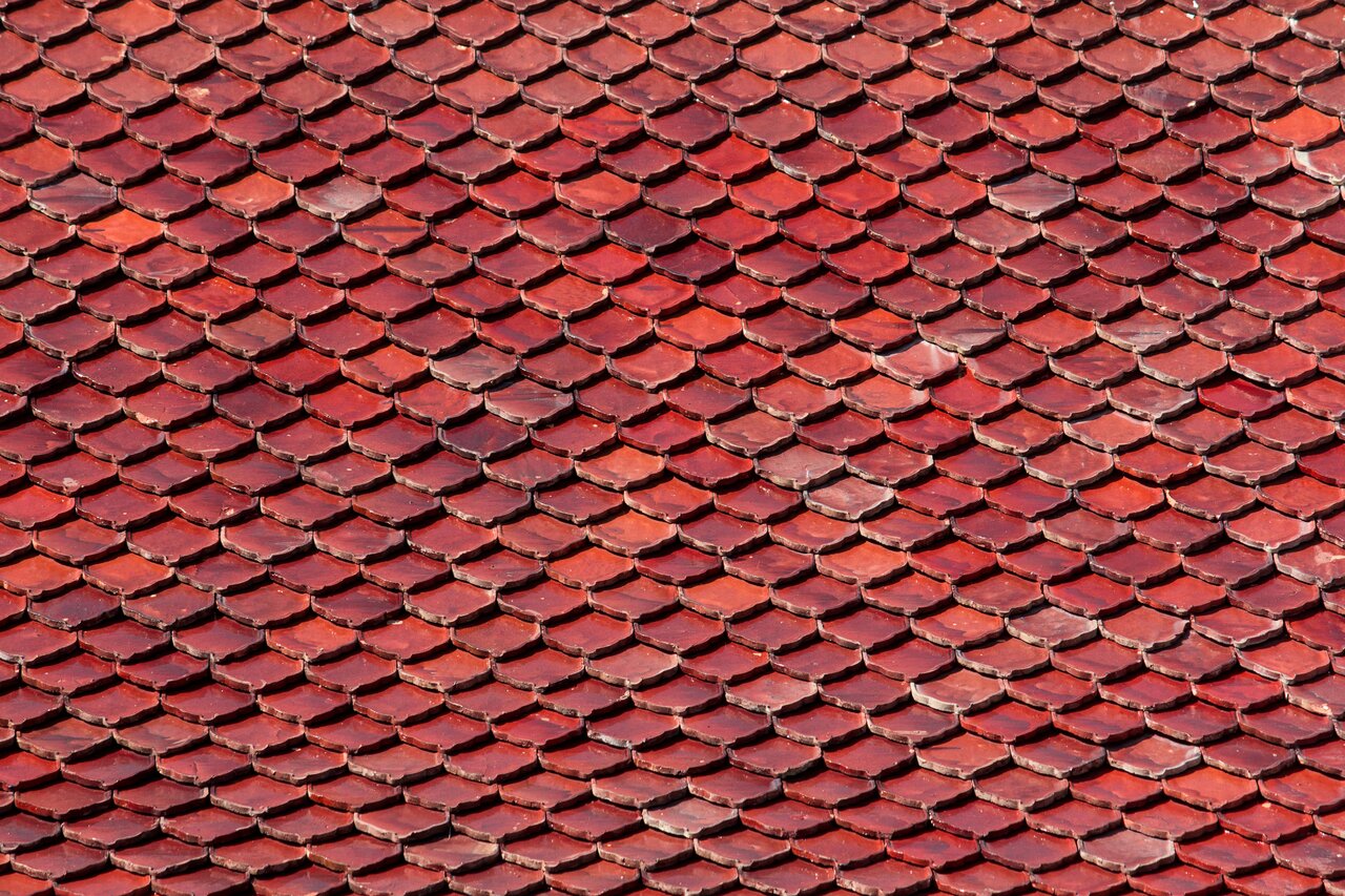 Old tile roofs in Lakeland
