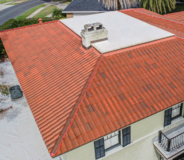 tile roofs