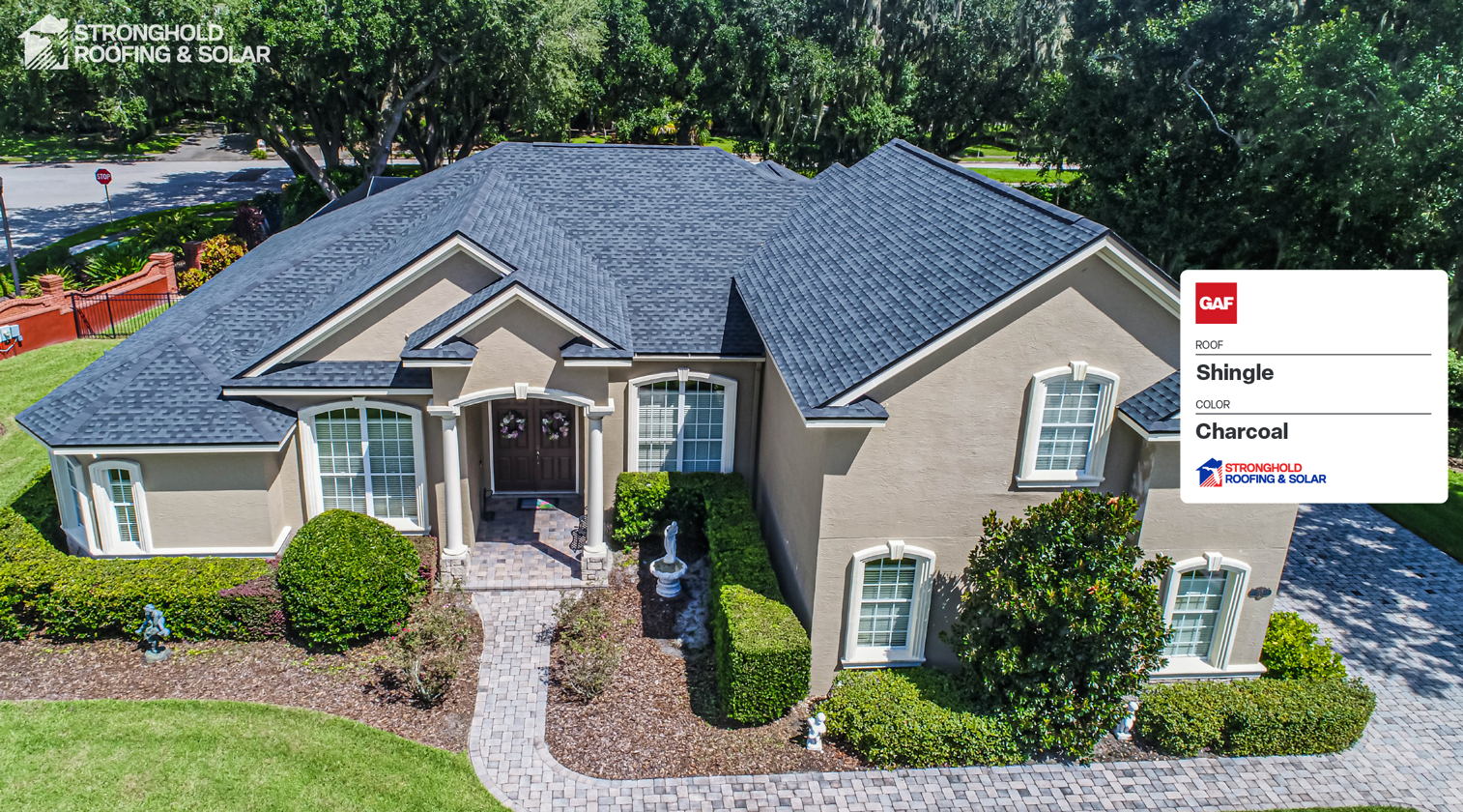 Charcoal Shingle for residential