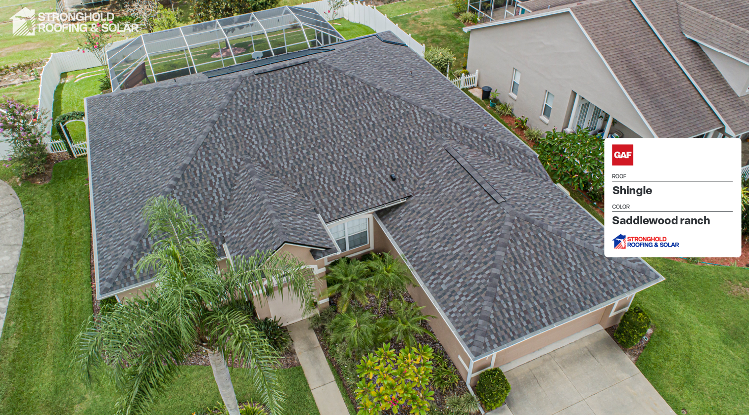 Saddlewood ranch shingle roofing