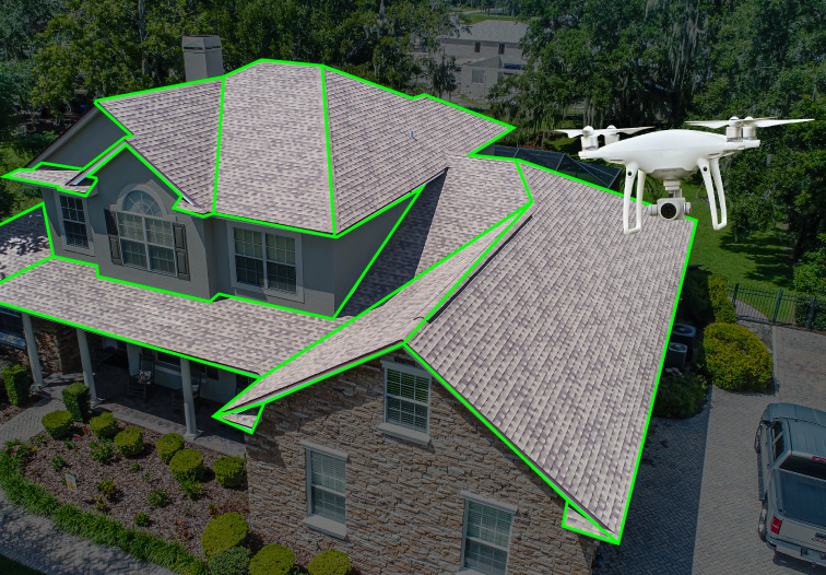 Roof inspection from top in GA & FL