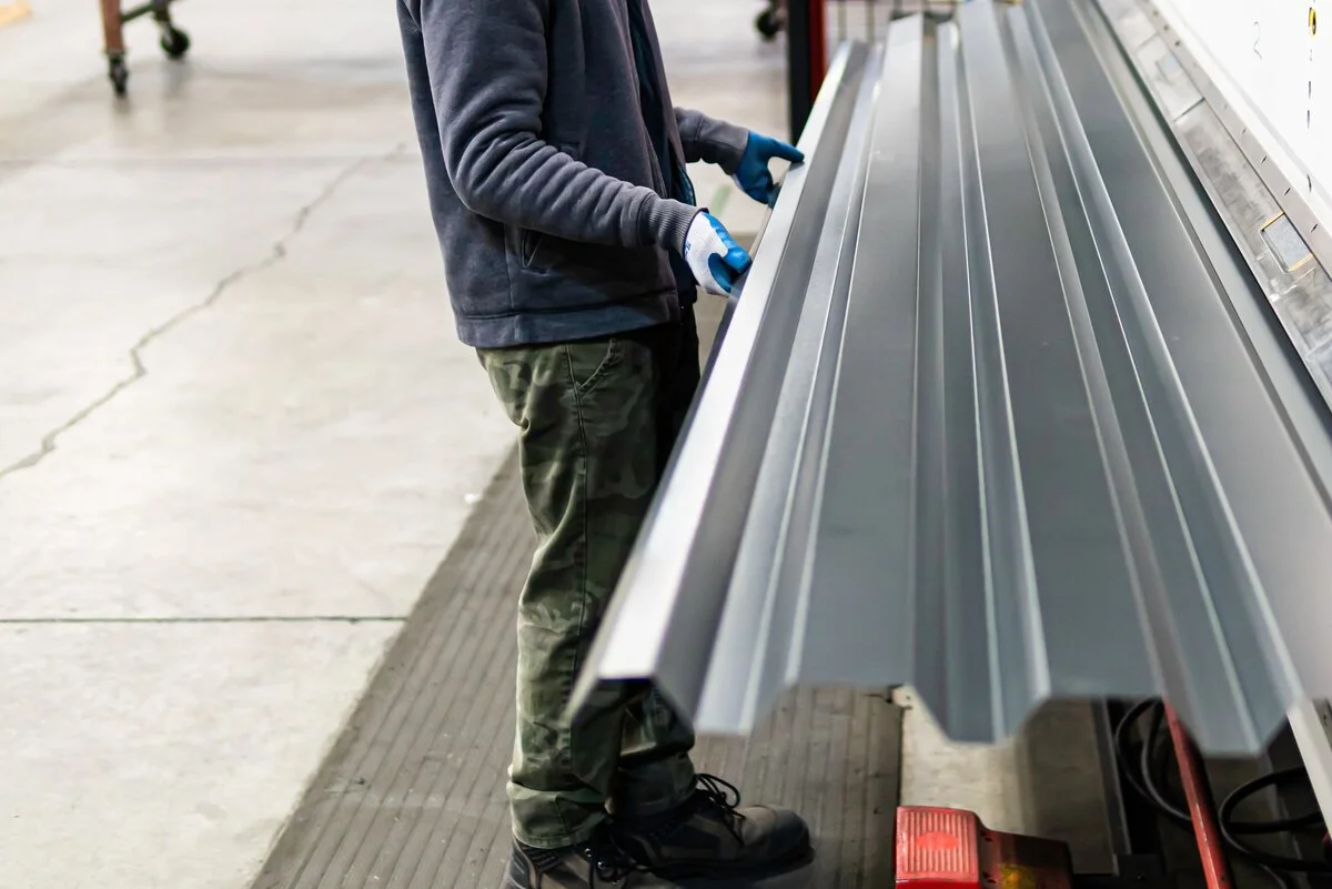 Producing a type of metal roofing in Florida