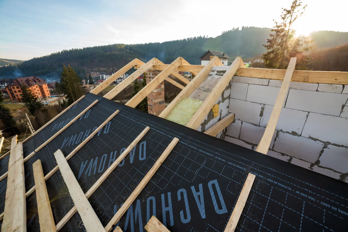 roof underlayment before installing roof