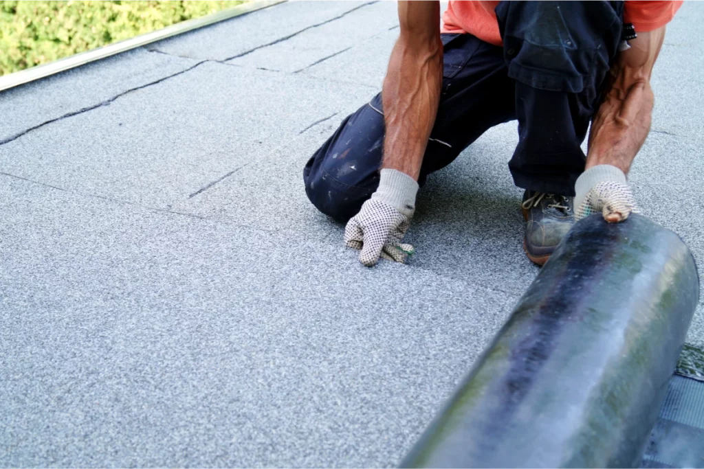 installing Flat Roof