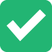 Square Check Green
