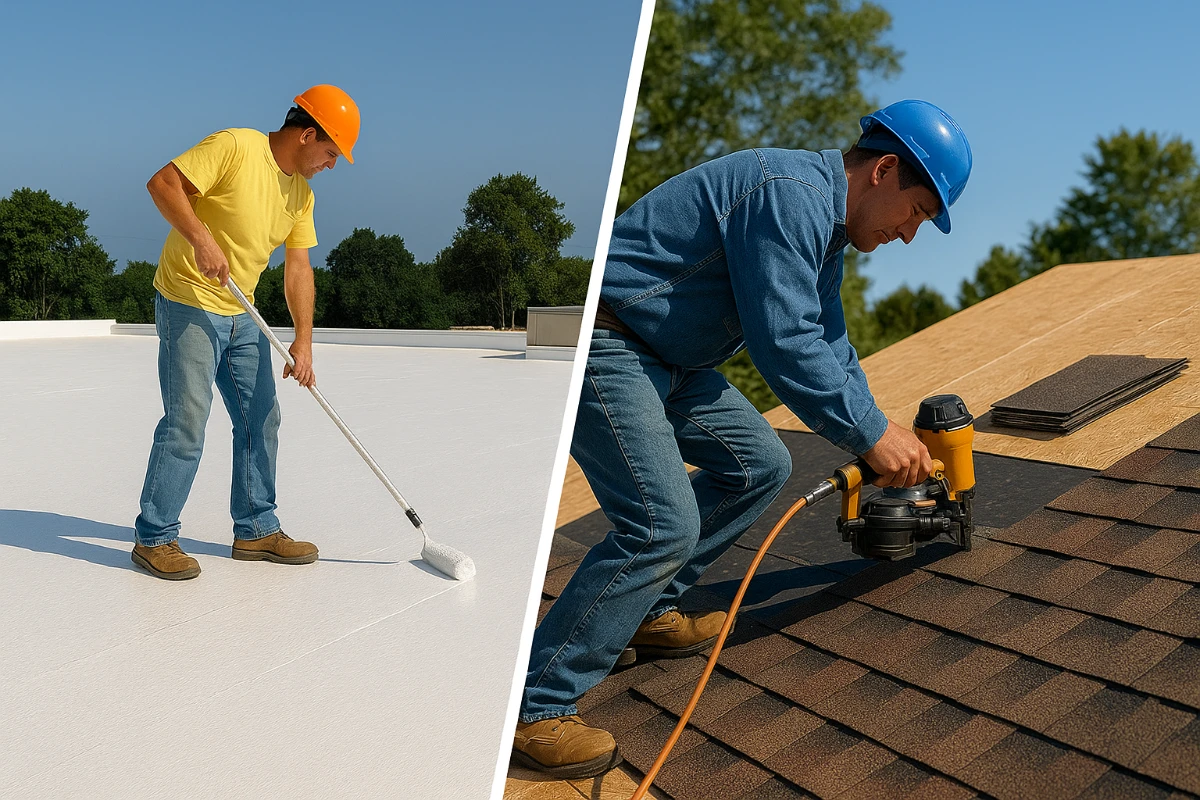 Re-Coating vs. Re-Roofing